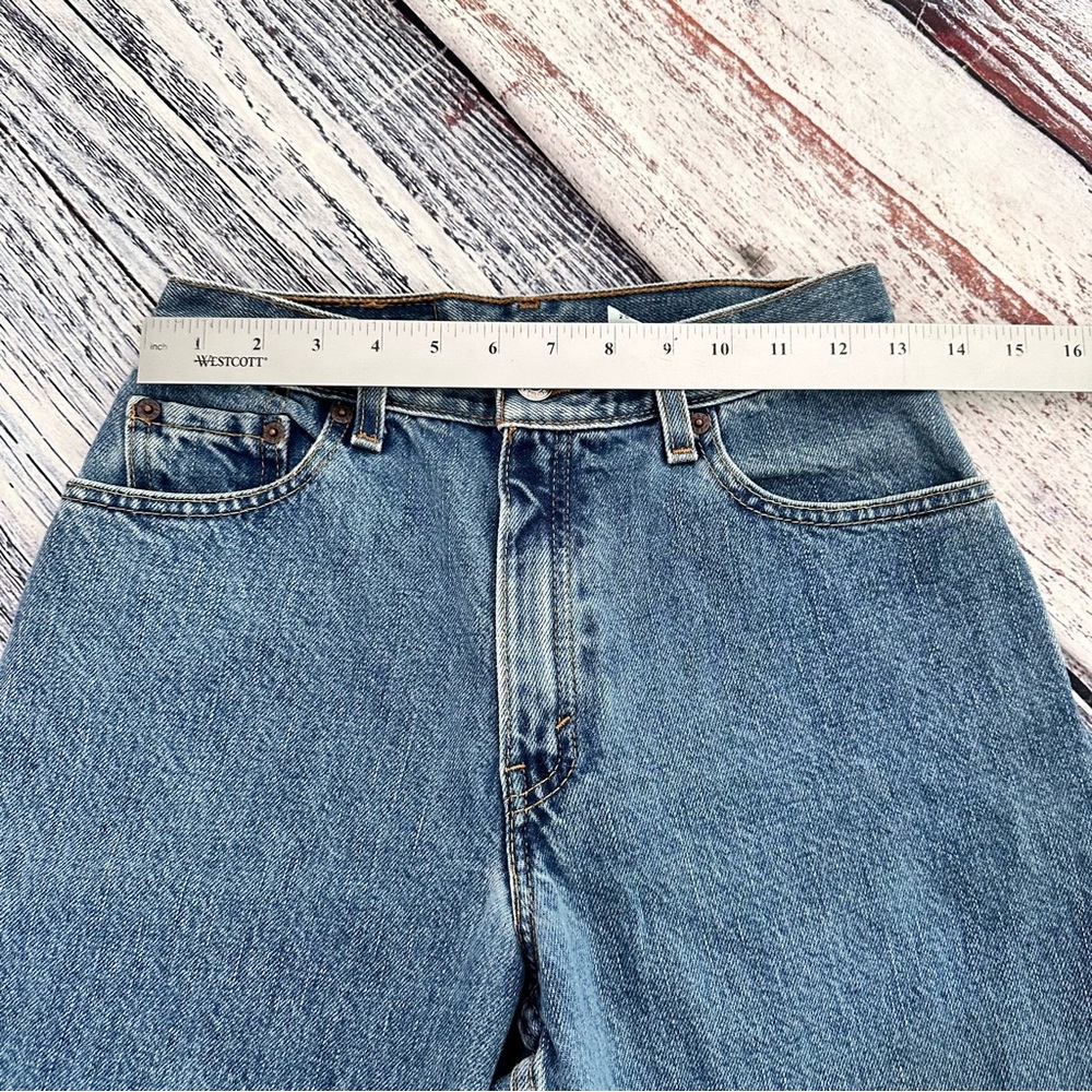 Vintage 90’s Levi’s 550 Relaxed Fit Tapered Leg High Rise Jeans - Picture 9 of 11